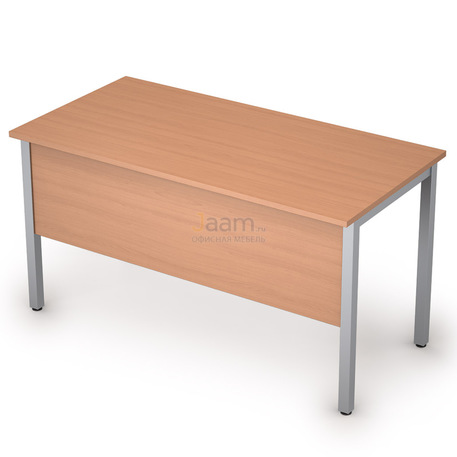 Мебель для персонала Стол прямолинейный на металлических опорах 2МД.109
