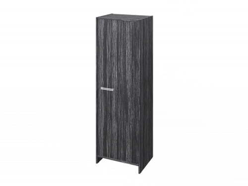 Гардероб FI-621.D. Фурнитура INOX 600х460х1861 (Древесина Графит)