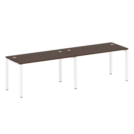 Рабочая станция на 2 раб.места Metal System Style БП.СМ-2.3 2800x720x750