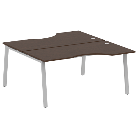 Рабочая станция криволинейная Metal System Style БА.РАС-СА-2.1 1600x1835x750