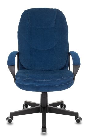 Кресло руководителя CH-868N Fabric темно-синий Velvet 29 крестов. пластик (Синий)