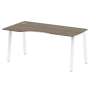Стол криволинейный левый Metal System Style БА.СА-1 Л 1600x900x750