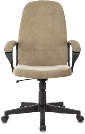 Кресло руководителя CH 002 Fabric песочный Light-21 крестов. пластик (Бежевый)