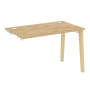Стол-приставка к опорным элементам на деревянных опорах Onix Wood OW.SPR-2.7 1180x720x750