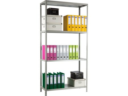 Медицинский стеллаж СТМ MS 200KD/100х30/4 (Серый)