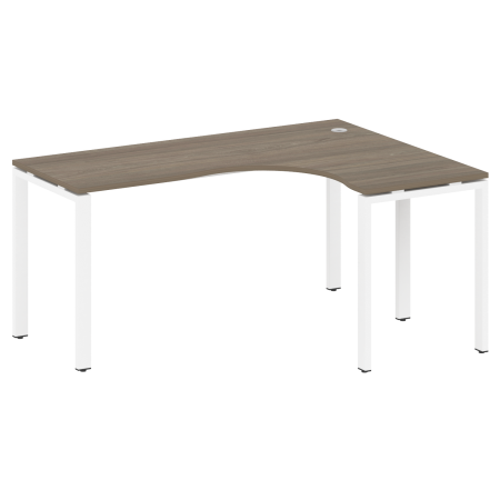 Стол криволинейный правый Metal System Style БП.СА-4 Пр 1600x1200x750