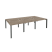 Рабочая станция на П-образном м/к Onix O.MP-D.RS-6.1.8 2940x1635x750