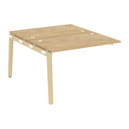 Наборный элемент рабочей станции на деревянных опорах Onix Wood OW.2.NRS-2.7 1180x1475x750