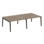 Рабочая станция на деревянных опорах Onix Wood OW.D.RS-4.3.7 2760x1475x750