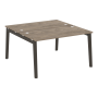 Рабочая станция на деревянных опорах Onix Wood OW.D.RS-2.3.7 1380x1475x750