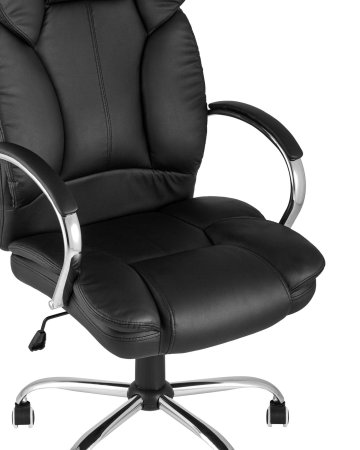 Кресло руководителя TopChairs Ultra черное (Компьютерное кресло Ultra черный)