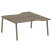 Рабочая станция криволинейная Metal System Style БА.РАС-СА-2.1 1600x1835x750