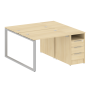 Рабочая станция Metal System Style БО.РС-СТП-2.1 1412x1475x750