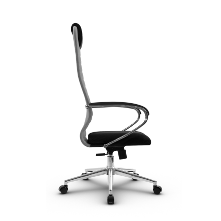 Кресло для руководителя Метта SU-B-10/подл.131/осн.009 (Светло-серый)