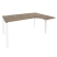 Стол эргономичный правый на П-образном м/к Onix O.MP-SA-4R 1580x1180x750
