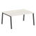 Стол для переговоров (1 столешница) на А-образном м/к Metal System Style БА.ПРГ-1.4 1600x1235x750