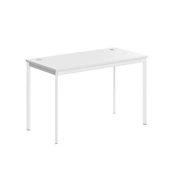 Стол прямой Имаго-С СП-2.1S 1200x600x755 (БелыйБелый)