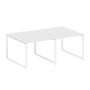 Переговорный стол 2 столешницы Metal System Style БО.ПРГ-2.1 2000x1235x750