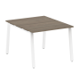 Стол для переговоров (1 столешница) на А-образном м/к Metal System Style БА.ПРГ-1.1 1000x1235x750
