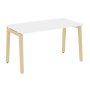 Стол рабочий на деревянных опорах Onix Wood OW.SP-3.7 1380x720x750