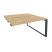 Стол-приставка двойной на О-образном м/к к опорным элем. Onix O.MO-D.SPR-3.7 1380x1475x750