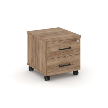 Тумба мобильная 2 ящика стандартные колеса SN.TM-001 (416х460х437)