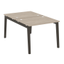 Рабочая станция на деревянных опорах Onix Wood OW.D.RS-2.1.8 980x1635x750