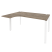Стол эргономичный левый на П-образном м/к Onix O.MP-SA-4L 1580x1180x750