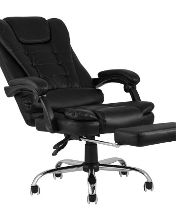 Кресло руководителя TopChairs President черное (Компьютерное кресло President черный)