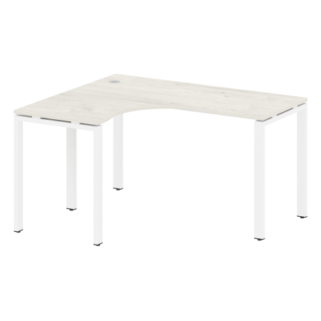 Стол криволинейный левый Metal System Style БП.СА-3 Л 1400x1200x750
