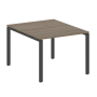 Переговорный стол 1 столешница Metal System Style БП.ПРГ-1.1 1000x1235x750