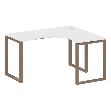 Стол криволинейный правый Metal System Style БО.СА-3 Пр 1400x1200x750