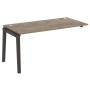 Наборный элемент рабочей станции на деревянных опорах Onix Wood OW.1.NRS-4.8 1580x800x750