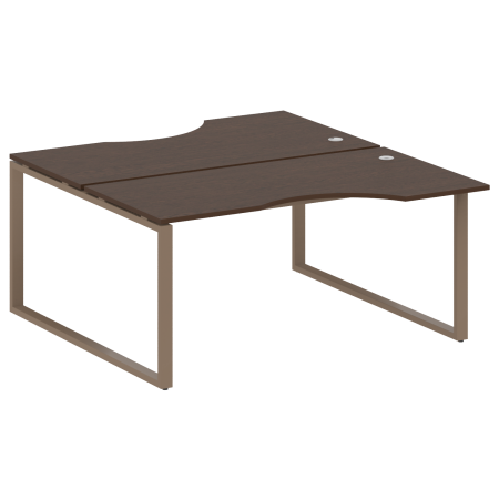 Рабочая станция криволинейная Metal System Style БО.РАС-СА-2.1 1600x1835x750