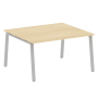 Стол для переговоров (1 столешница) на А-образном м/к Metal System Style БА.ПРГ-1.3 1400x1235x750
