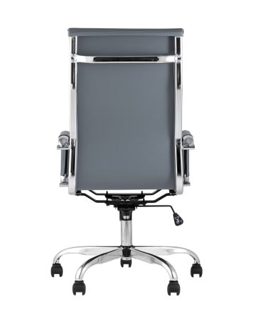 Кресло руководителя TopChairs City серый (Компьютерное кресло City серый)