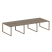Рабочая станция Metal System Style БО.СМ-6.2 3600x1475x750