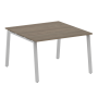 Стол для переговоров (1 столешница) на А-образном м/к Metal System Style БА.ПРГ-1.2 1200x1235x750