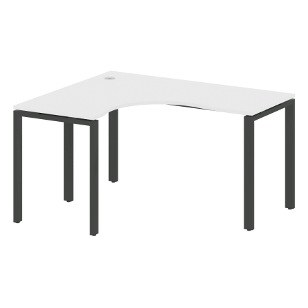 Стол криволинейный левый Metal System Style БП.СА-3 Л 1400x1200x750
