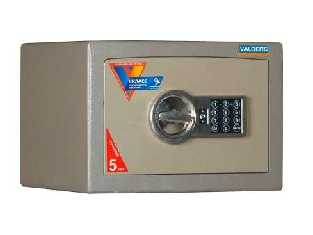 Взломостойкий сейф VALBERG КАРАТ-25 EL (Светло-серый)