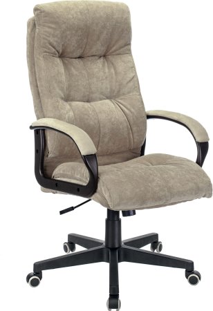 Кресло руководителя CH-824 Fabric песочный Light-21 крестов. пластик (Песочный)