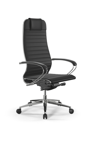 Кресло для руководителя Метта Samurai L1-3K - Infinity /Uc02/Nc02/K2cL(M26.B32.G25.W03) (Черный)
