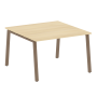 Стол для переговоров (1 столешница) на А-образном м/к Metal System Style БА.ПРГ-1.2 1200x1235x750
