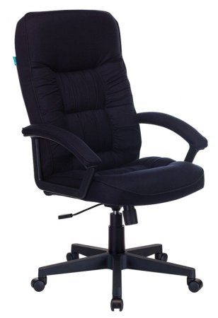 Кресло руководителя T-9908AXSN-Black черный 3С11 крестов. пластик (Черный)