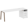 Рабочая станция Metal System Style БА.РС-СТП-1.5 2212x720x750