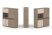 Тумба двойная + высокая надставка ES.NB.2V-33 (1500х410х1520)