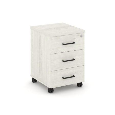 Тумба мобильная 3 ящика стандартные колеса SN.TM-002 (416х460х611)