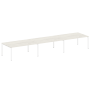 Переговорный стол 3 столешницы Metal System Style БП.ПРГ-3.5 5400x1235x750