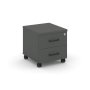 Тумба мобильная 2 ящика стандартные колеса SN.TM-001 (416х460х437)