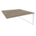 Стол-приставка двойной на О-образном м/к к опорным элем. Onix O.MO-D.SPR-4.8 1580x1635x750